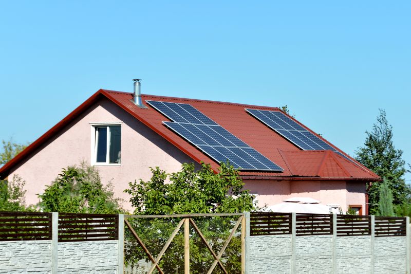 Residential Solar Installation detail