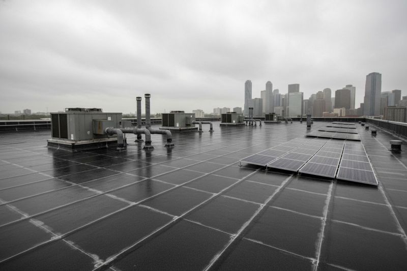 Roof Solar Installation detail